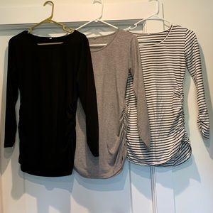 Maternity shirts long sleeve